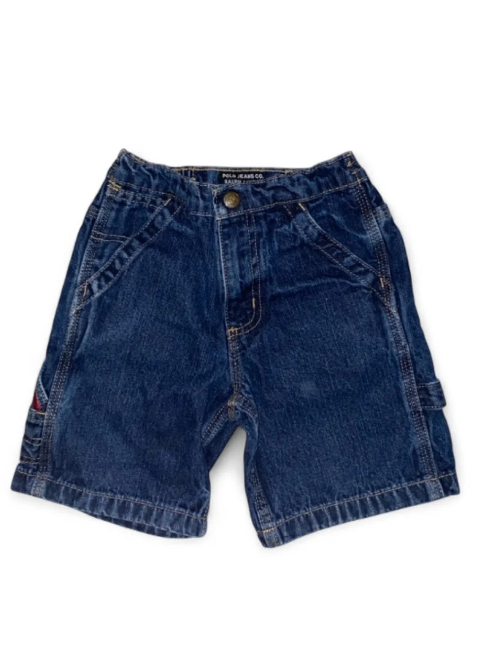Polo by Ralph Lauren Navy Denim Kids Shorts